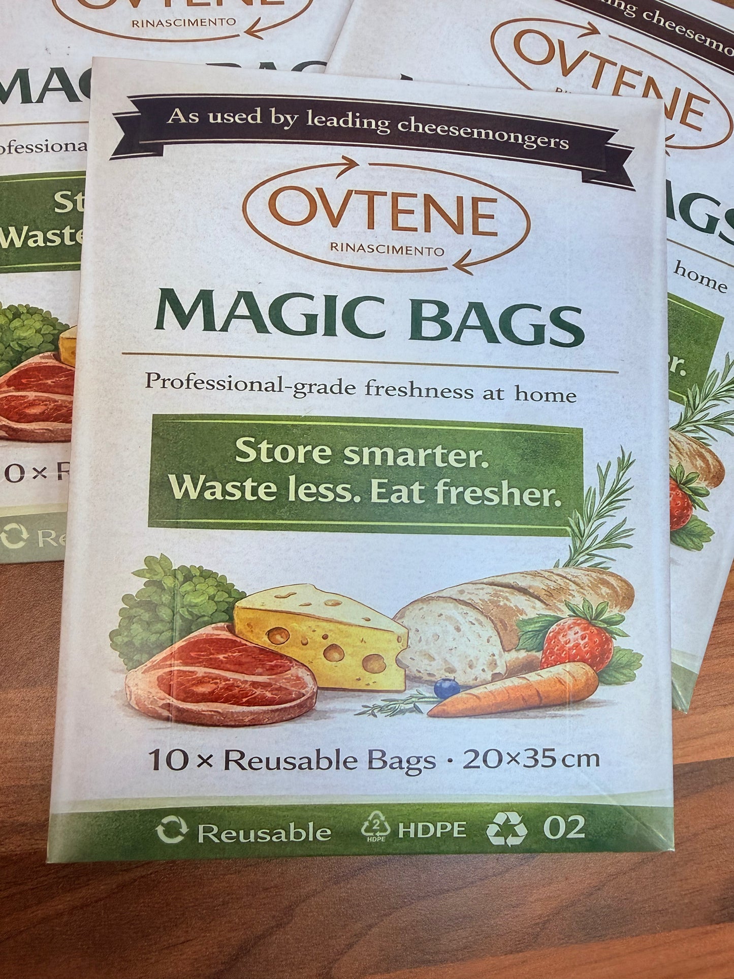 Ovtene Food storage magic bags - pack of 10