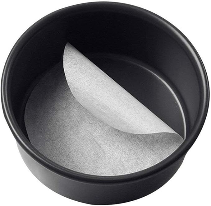 73gsm Vegetable Parchment/Baking Paper/Tin liners 5'' circles 127mm Dia Pack of 50