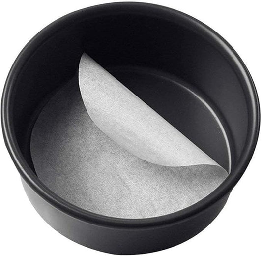 7" Inch - Greaseproof Circles - Baking Paper Tin Liners 5x 20 Pack (100)- Non Stick