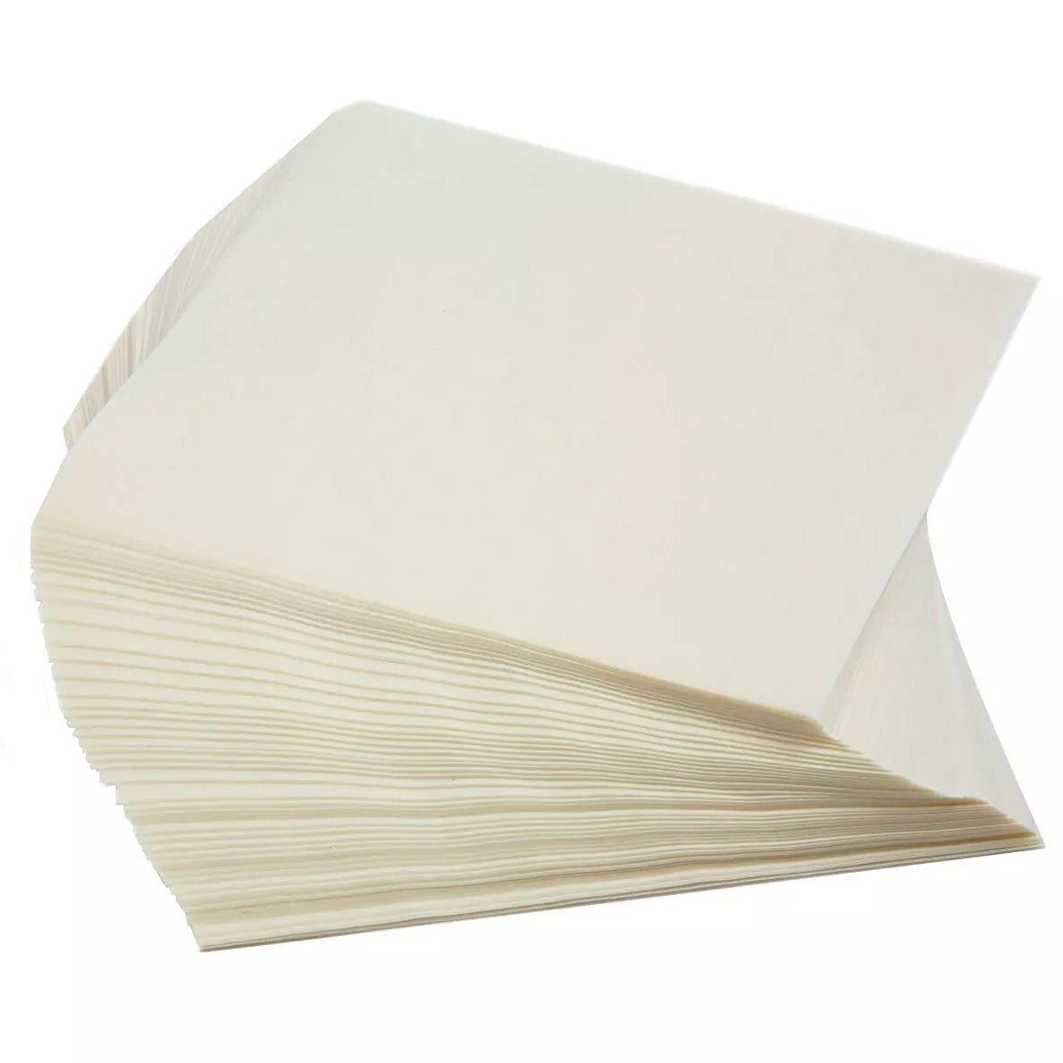 39gsm Siliconised Greaseproof 10" Square Cake Tin Liners Pack of 100 - Non Stick