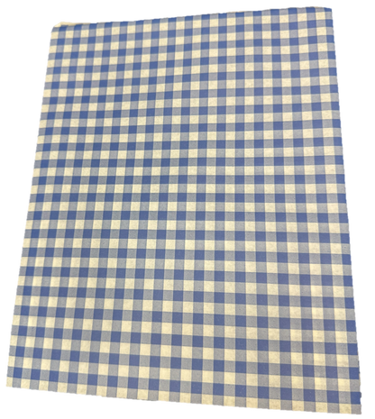 Printed Greaseproof - Gingham - 200x250mm (1000 Sheets)