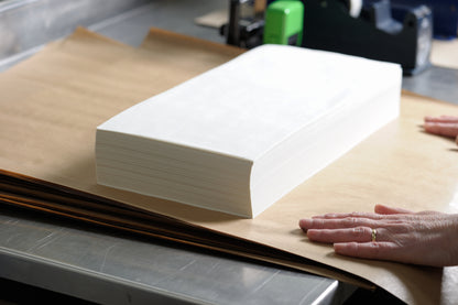 Siliconised Greaseproof Sheets - Ream of 500 - 450x750mm